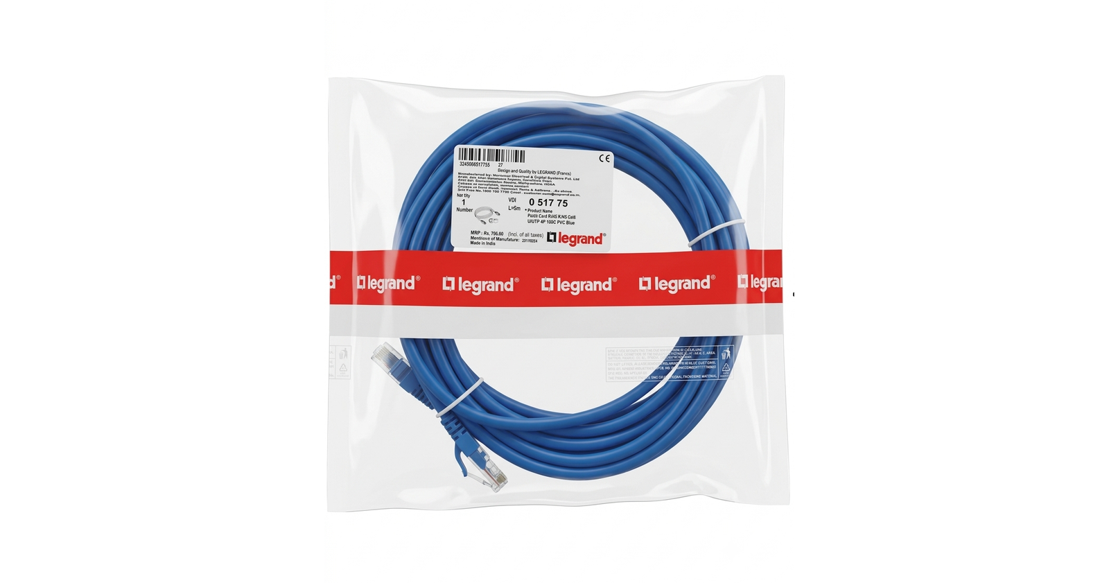 Legrand CAT 6 Patch Cord
